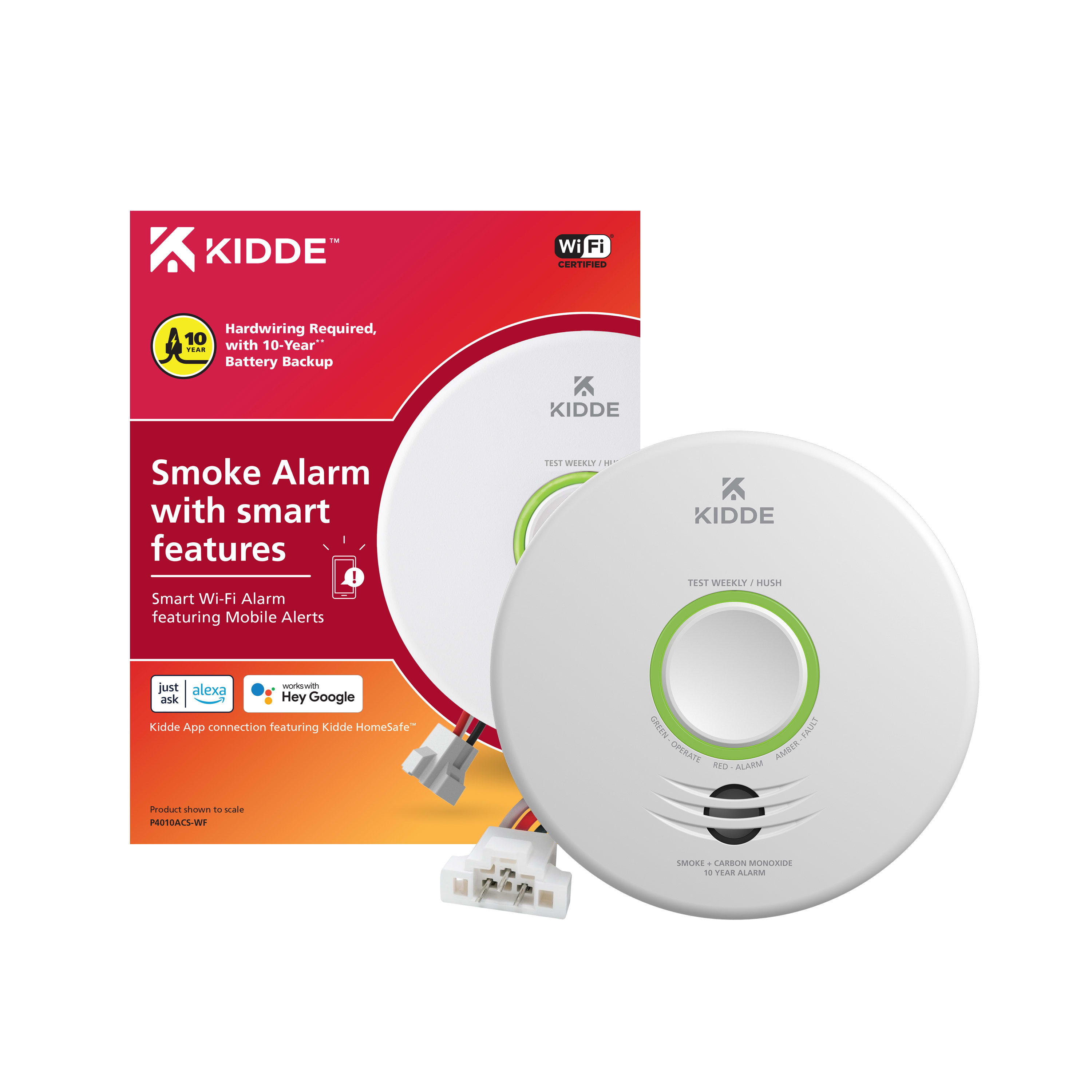 Smoke Alarm with Smart Features Kidde